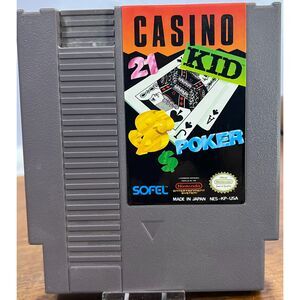 Vintage Nintendo Casino Kid 1989